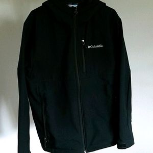 COLUMBIA black Jacket, Large